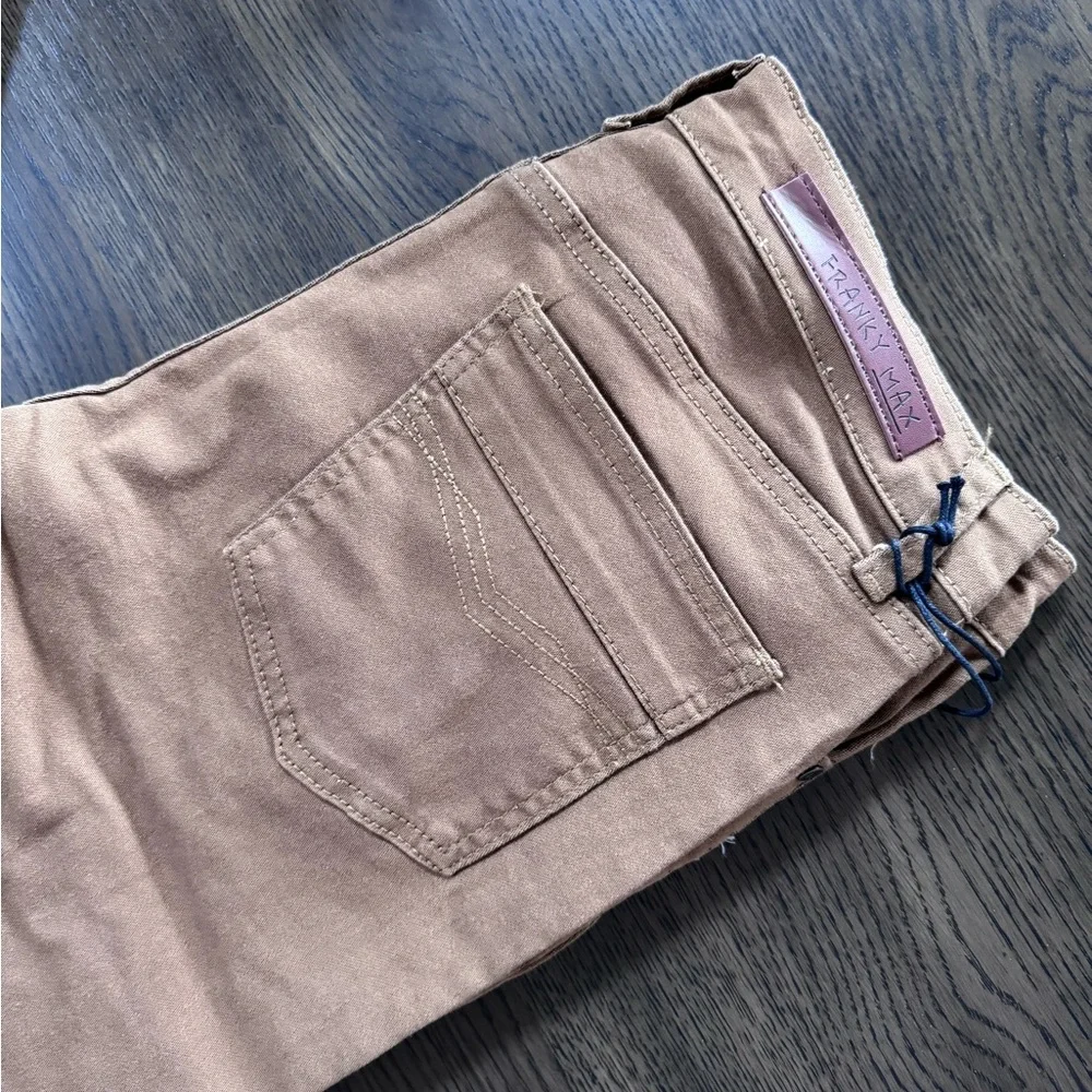 BRAND NEW 32 x 32 Franky Max Men's Caramel Skinny Jeans